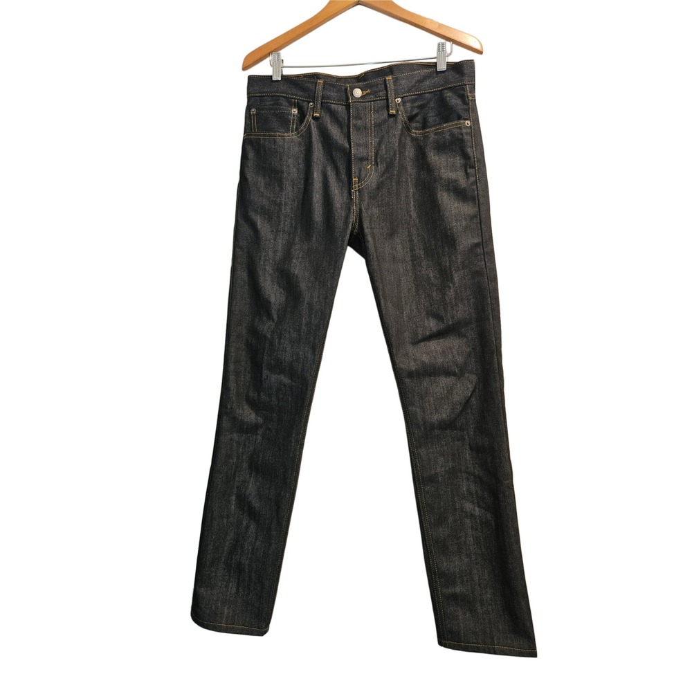 Levi's 502 Taper Fit Jeans Men's 32x32 Dark Wash Denim NWOT Regular 29507-0000